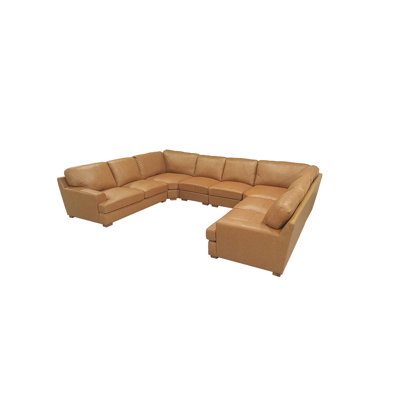 Huthwaite Large Seating Leather Match Sectional