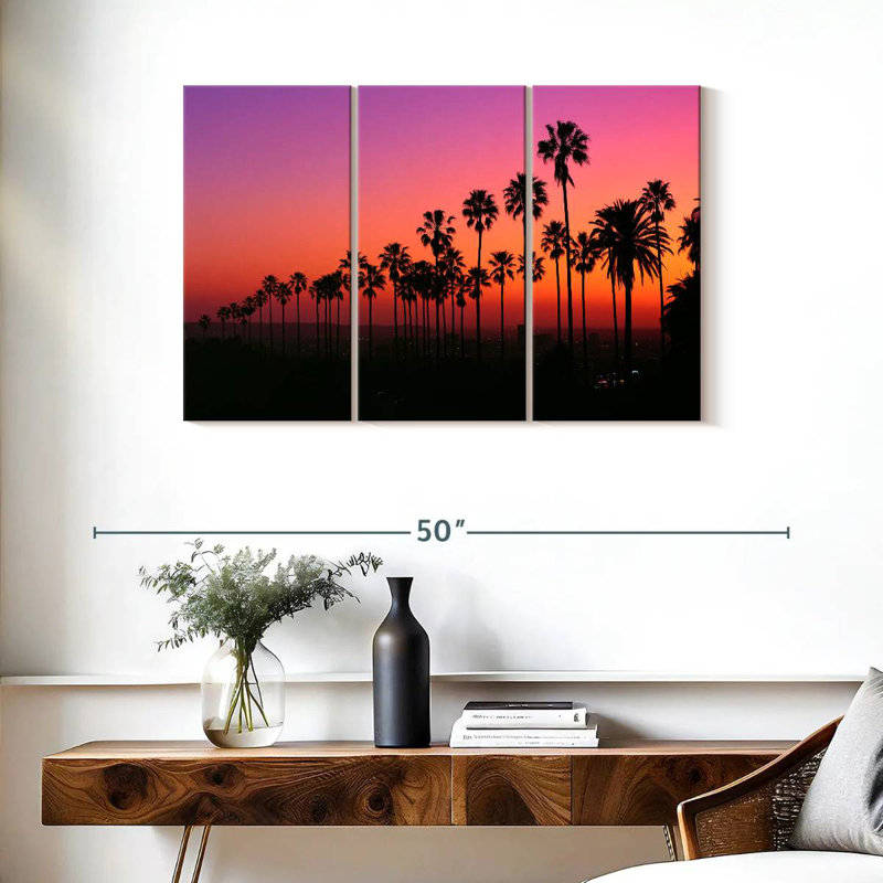 Harnek Los Angeles At Twilight, 24" H x 38" W