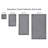 Florentin Turkish Cotton Towels - Piece Set Including Bath, Hand, and Washcloths - Set of 6-32910982