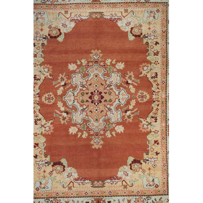 Wool Floral Area Rug