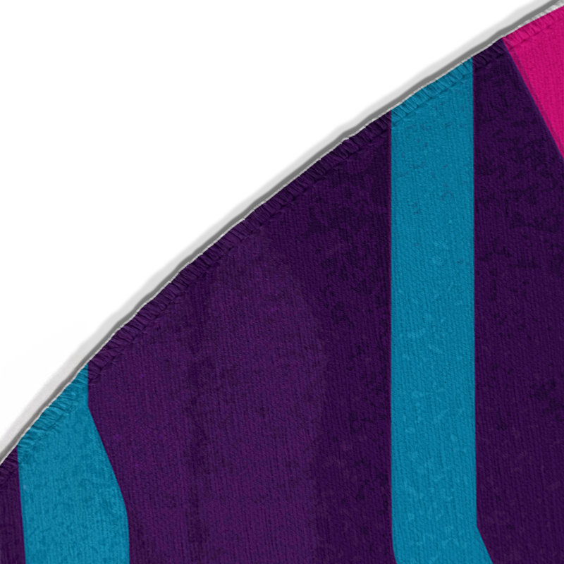 Plasma Pulse Indoor And Outdoor Area Rug, Round 5'
