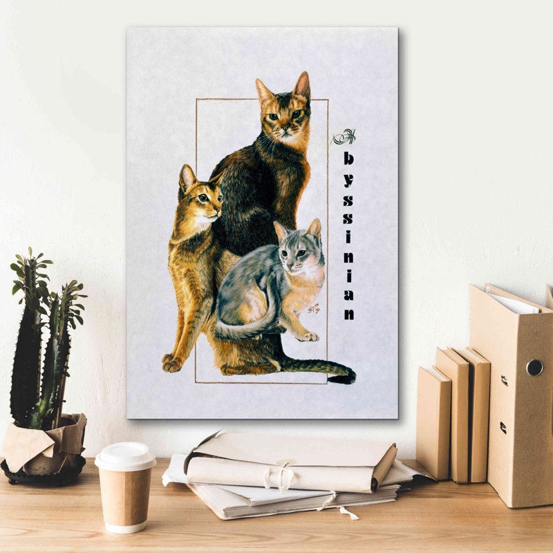 Abyssin par Barbara Keith - reproduction d'art sur toile tendue