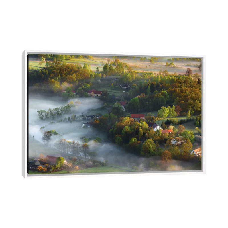 Very Early Spring by Izabela Laszewska-Mitrega/Darek Mitrega - Floater Frame Print on Canvas