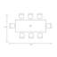 Amalfi 8 Seat Rectangular Set