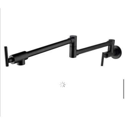 Robinets MAX | Robinet remplisseur mural à poignée double 26 po avec accessoires