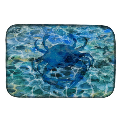 Tapis de séchage sous eau crabe