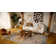 Felty Abstract Gray/Pink Area Rug