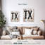Texas Bigger Better and Barbecued sur toile-672592345