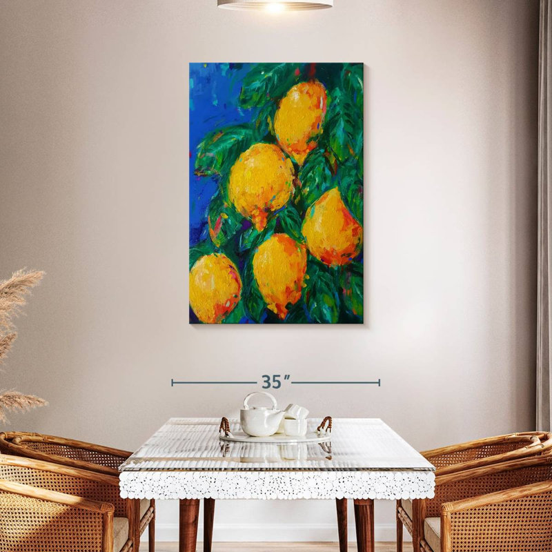 Yarlin Sorrento Lemons, 45" H x 30" W