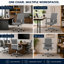 Fauteuil de bureau à dossier moyen en faux cuir Mulkey-1433995115