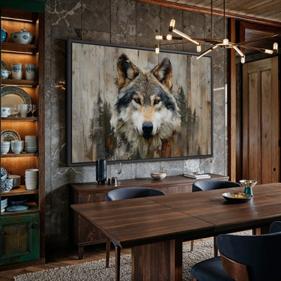 Wildlife Canvas Prints - Wild Animals Home Decor - Medium, Large, and Extra Large Wall Art for Living Room, Bathroom, Kitchen (The Forest Spirit