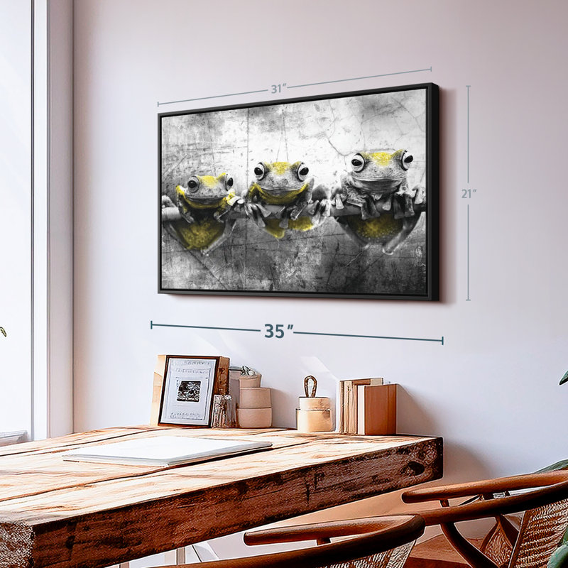 Reproduction d'art sur toile, H 21 po x l 31 po