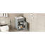 Meuble-lavabo de 20 po avec lavabo, armoire de salle de bain avec porte à fermeture douce, support de rangement et tablette réglable-321930879