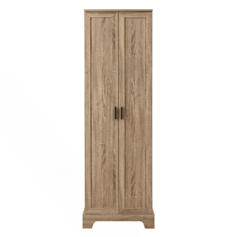 Storage Cabinet With Two Doors, Brown