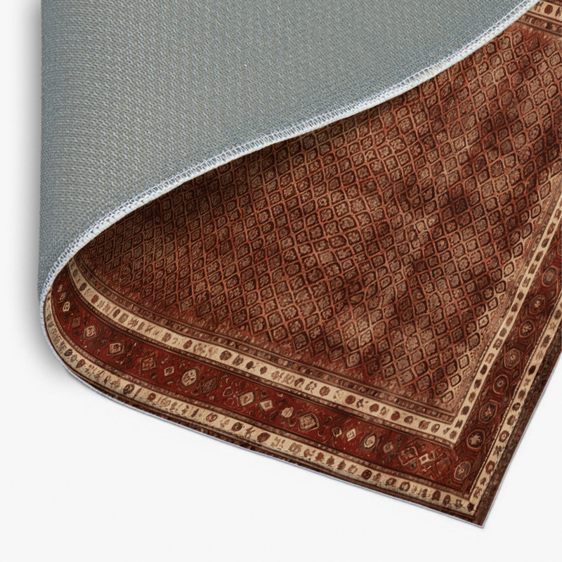 Tapis d'intérieur et d'extérieur brun Persian, Rectangulaire 2 pi x 3 pi