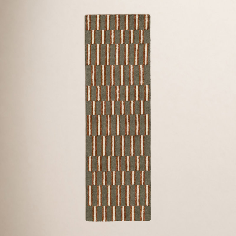 Tapis Nylen Willa, Tapis de couloir 2 pi 6 po x 8 pi