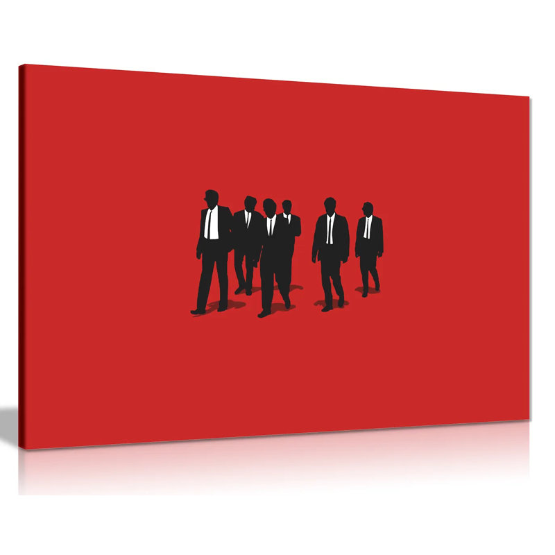 Resevoir Dogs - Wrapped Canvas Print, 20cm H x 31cm W