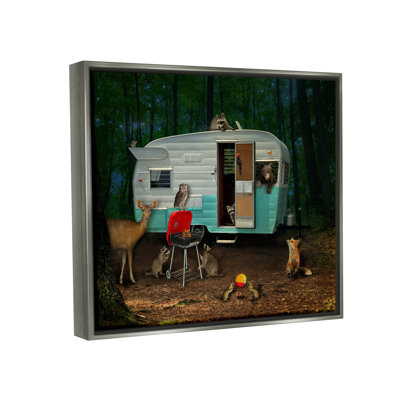 " RV Camping Woodland Wildlife Animals "