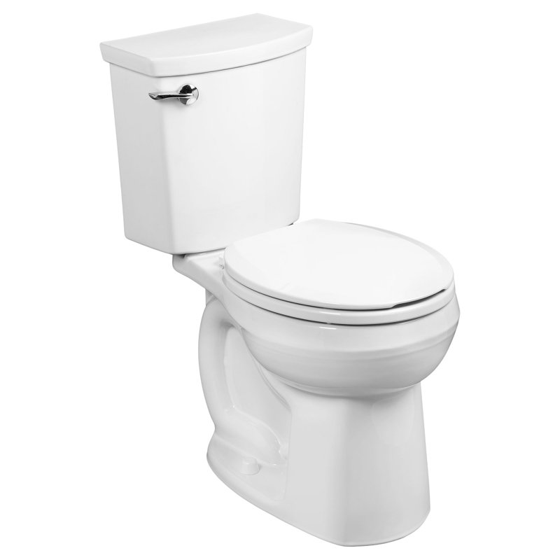 Toilette ronde deux pièces H2Optimum 1,1 GPF (économe en eau) (siège non inclus)