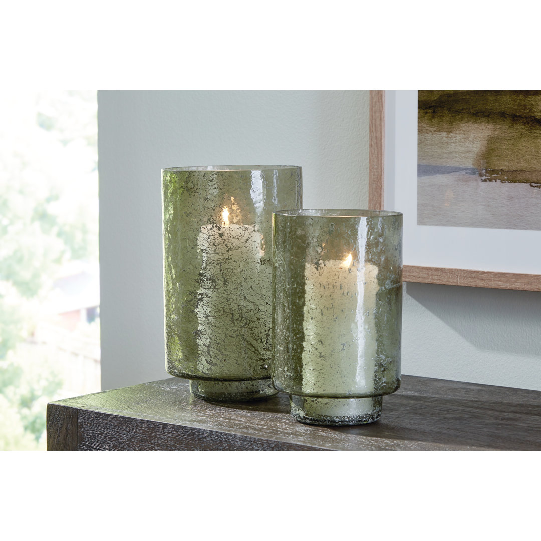 10.13'' H Glass Candle Accessories Latitude Run®