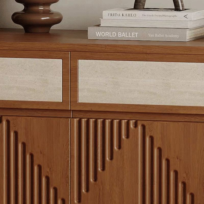 Retro Creative Design Sideboard, 31.5" H x 59.06" W x 15.75" D
