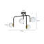 Gaiser 4 - Light Unique/Statement Pendant-307206360