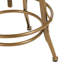 Swivel Solid Wood Adjustable Height Stool-422815555