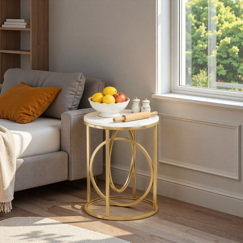 Round Coffee Table,Stylish Sofa Table,Elegant Side Table