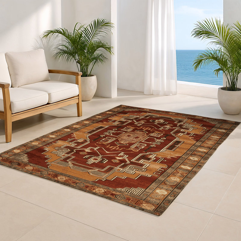 Tapis intérieur et extérieur ArtDeco, Rectangle 4pi x 6 pi