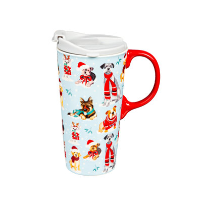 Evergreen Enterprises, Inc 17oz. Ceramic Travel Mug