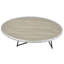 Table basse ovale