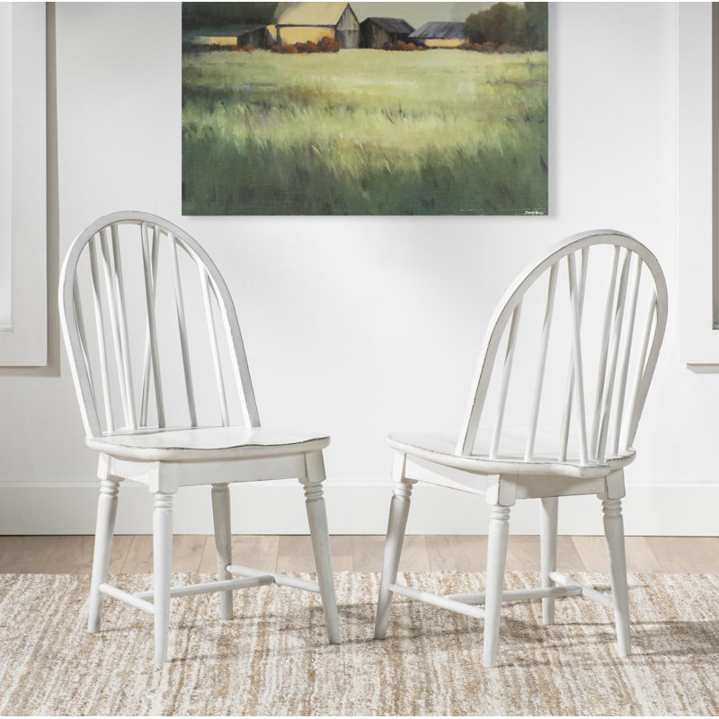 Chaise d'appoint Country Market, Blanc