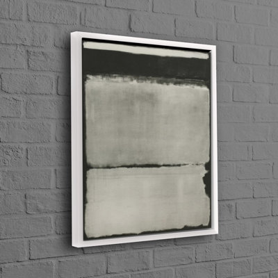 Art mural en toile de coton d'inspiration bohémienne avec un design de style Mark Rothko, idéal pour les cadeaux de Noël et de mariage personnalisés