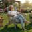 Wooden Outdoor Folding Adirondack Chair With Pre-Assembled Backrest & Seatboard-901979237