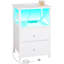 Metal Bedside Table-1089298990