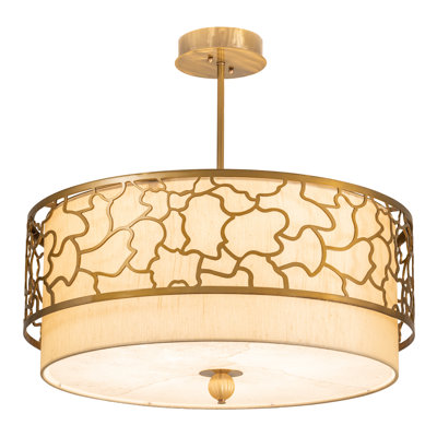 Deserto Seco 4 - Light Dimmable Drum Chandelier