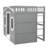 House Loft Bed With Ladder- Frame