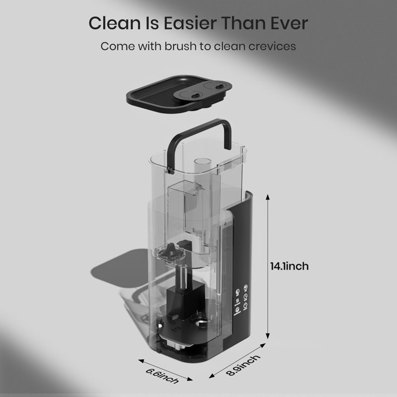 Humidificateur intelligent 5L, Noir, noir, noir, noir