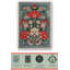 Tapis vert à motif floral multicolore-680471100
