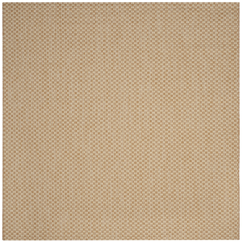 Kaylah Performance Geometric Indoor/Outdoor Area Rug, Square 6'7"