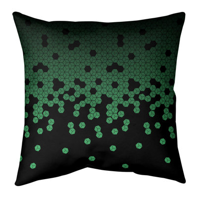 Housse de coussin carrée à culbutage et insert