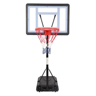 JOYIN Arcade Basketball Game Set with 4 Balls and Hoop for Kids 3 to 12  Years Old Indoor Outdoor Sport Play - Easy Set Up - Air Pump Included -  Ideal