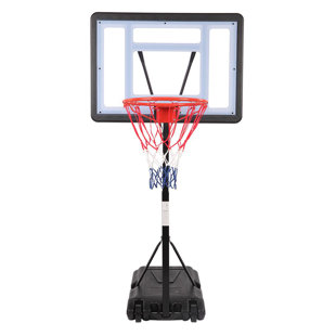 JOYIN Arcade Basketball Game Set with 4 Balls and Hoop for Kids 3 to 12  Years Old Indoor Outdoor Sport Play - Easy Set Up - Air Pump Included -  Ideal