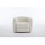 Lefleur Wide Swivel Armchair-1539546409