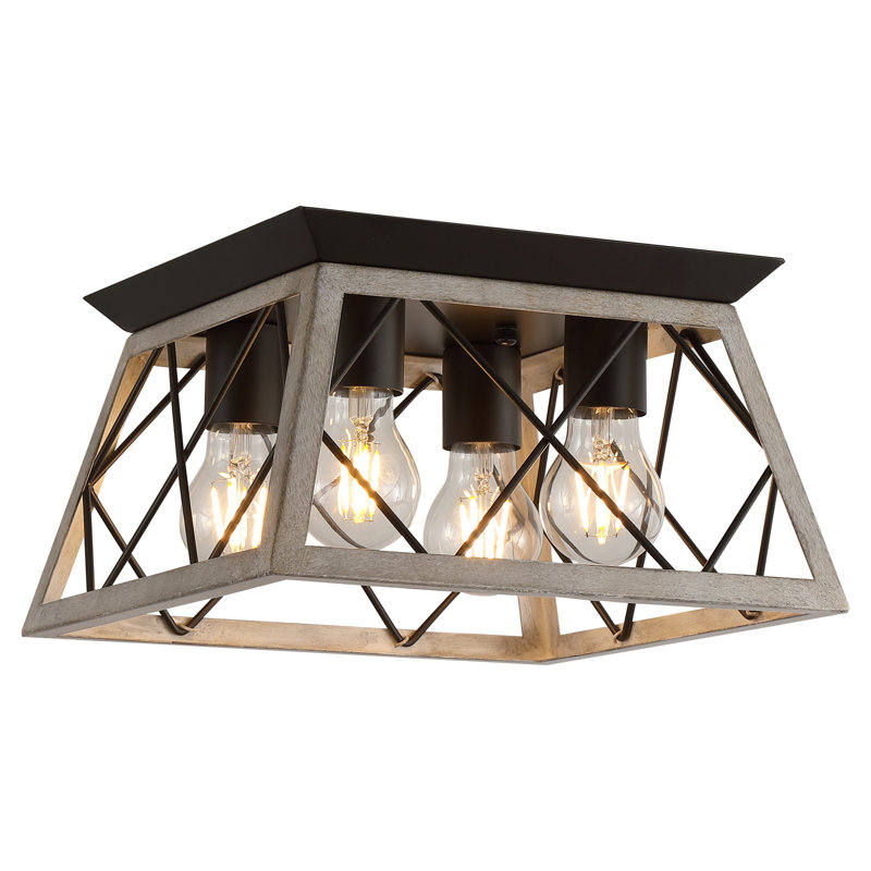 Farmhouse Ceiling Light 4-Light