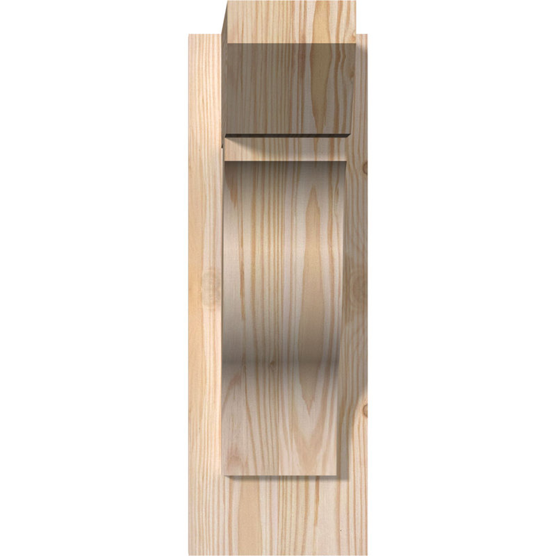 Funer à lattes Funston, P 24 po x H 24 po, Sapin Douglas de 5 1/2 po (lisse)