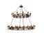Rustic Lodge 16 - Light Chandelier