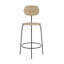Afteroom Stool with Metal Frame-49530555