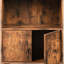 Bibliothèque standard en bois à 2 niveaux