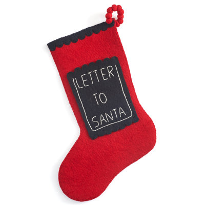 Letter to Santa Stocking